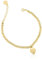 inSCINTILLE Kugeln Armband Herz Damen Edelstahl Verstellbare Länge und Geschenkbox