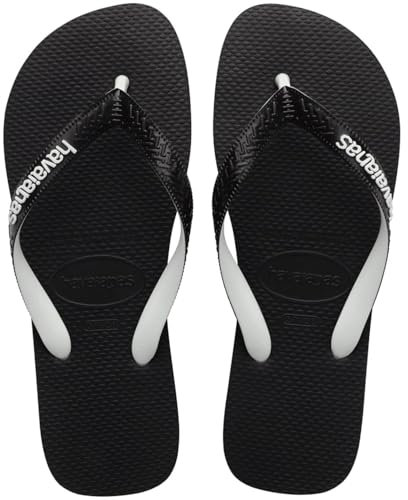 Havaianas - Top Mix, Tongs Confortables, Durables et Légères, avec Drapeau Brésilien, Lanières Bicolores, Adultes Unisexe