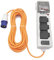Eurohike Mobile Mains Kit with 3 UK 3-pin Sockets, 2 USB 2.1A Ports & 240V Site Plug, Power Extension, Electical Hook up for Camping, Motorhomes & Caravaning, 15m Cable, RCD & MCB