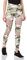 URBAN CLASSICS Leggings Donna Motivo Mimetico con Retina Trasparente, Camo Tech Mesh, Materiale Opaco - Pantaloni Sportivi, Taglia: S Colore duskrose camo