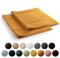 Blumtal 2er Set Premium Frottier Badematte - Badeteppich Oeko-TEX® Zertifiziert, waschbarer Badvorleger 50x80cm, saugstark & weich, Pumpkin Spice - braun