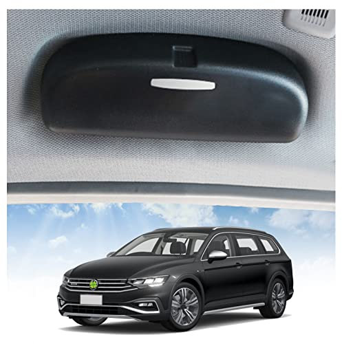 Ruiya porta occhiali per VW Tiguan 2 Golf Mk7 7.5 Passat B8 Passat Valiant Touran, portaocchiali Tiguan Custodie Occhiali Porta Occhiali da Sole Auto Custodia per Occhiali Accessori VW Tiguan