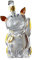 SM SunniMix Glass Decanter with Airtight Stopper, Decanter with Unique Cat Shaped Design, Decanter Bottle, 1000ml