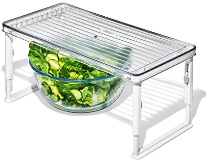 OXO Good Grips Adjustable Refrigerator Shelf Riser