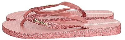 Ipanema Womens Maxi Glow Glitter Flip Flops Sandals Pink 4 UK