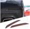 DIYUCAR ABS Schwarz Auto Rücklicht Nebelscheinwerfer Lampe Abdeckung Dekoration Trim Für BMW 5er G30 G31 2018-2022 Außenzubehör Auto Styling
