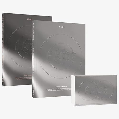 BTS JIMIN FACE Album ( INVISIBLE FACE + UNDEFINABLE FACE + WEVERSE Album. +2ea BTS Store Gift Card ) K-POP SEALED
