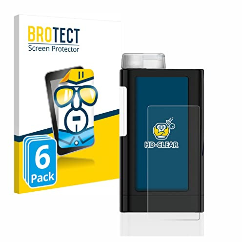BROTECT 6 Stück Schutzfolie für Mylife YpsoPump Displayschutz Folie Made in Germany, Ultra-Klar