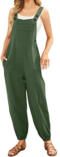 Salopette da Donna Elastica Spalle Scoperte Senza Maniche Pois Playsuit Pantaloni Donna Felpe Donna Pantaloni da Jogging Crop in Tessuto Tecnico Spazzolato Elasticizzato