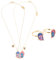 Disney Lilo und Stitch Schmuckset, Mickey & Minnie Mouse Armband Halsband Schmuckkästchen - Mädchen Geschenke (Gold Stitch Freundschaft)