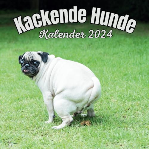 Kackende Hunde Kalender 2024: 16-Monats Lustige Tiere Organizer von SEPTEMBER 2023 bis Dezember 2024 ,Notizen I Großes Format , für Männer, Frauen, Mädchen, Erwachsene.