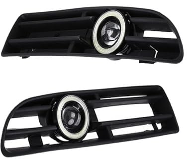 KAMNIK Nebelscheinwerfer Gitter für VW Jetta Bora Mk4 1999-2004,Auto Front Nebel Licht Lampe Abdeckung Trim,C-1 Pair