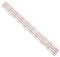 LOTOAK LED Leiste kompatibel für Doffle 39BH26-T2 Rubin RB-39K105T2S CX390M05 DLED40YEKJ HL-10400A28-1001S-01 A0 ZDCX39D10-ZC14FG-05 303CX390036