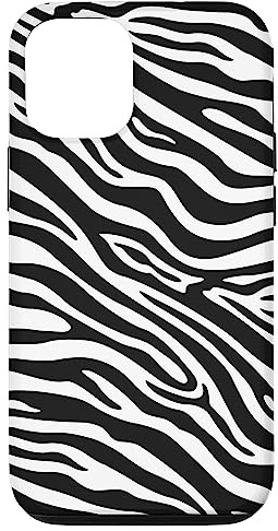 Zebra-Tierhautdruck Hülle für iPhone 12/12 Pro