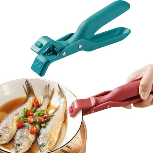 Pince multifonction anti-brûlure pour bol en silicone, pince isolante en silicone antidérapant pour isolation thermique, pince anti-brûlure, pince pour bol chaud, assiette, pince de serrage,