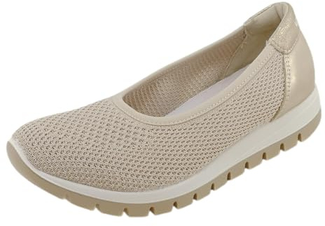 IGI&CO Damen D.Ellen Ballerinas, Platinum Cream, 36 EU