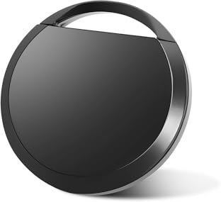 RUIZHI Android Smart Tag - Airtag Tracker kompatibel mit Google Mein Gerät Finden APP, IP67 Wasserdicht, nur Android, für Auffinden von Gepäckanhängern, Handys, Pässen, Schwarz, 1 Stück