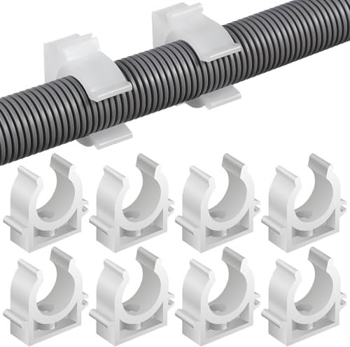 UKCOCO 25pcs Pipe Holder Bracket Clamp for Water Pipes Underfloor Heating Easy Installation Support and Repair