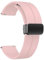 ONE ECHELON Correa de reloj de liberación rápida compatible con Lotus Digital 50015/A correa de silicona para mujer, correa de repuesto con cierre ajustable (rosa rubor)