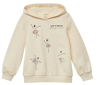 s.Oliver Kuscheliger Hoodie mit Artwork
