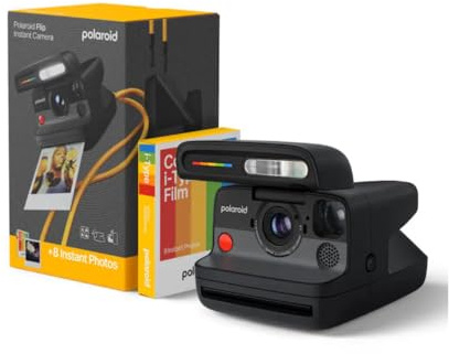 Polaroid Flip Black+Colour Film Bundle (8 Photo Included)