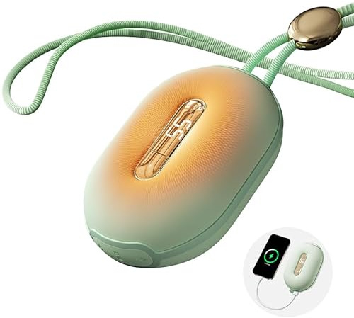 SP Rechargeable Hand Warmer 9000mAh 2 in 1 Portable Electric Hand Warmers Double-Sided Fast Heating | Long Lasting 13H Pocket Handwarmer for Men Women | Outdoor Camping Hiking Winter Gift