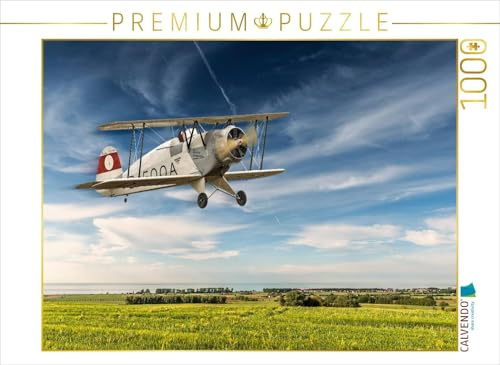 CALVENDO Puzzle Modellflugzeug in Aktion | 1000 Teile Lege-Größe 64 x 48 cm Foto-Puzzle für glückliche Stunden