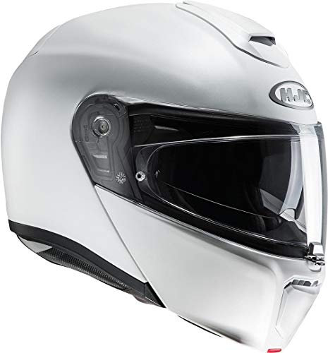 HJC Motorradhelm RPHA 90 Semi Mat, Weiß, Größe XL