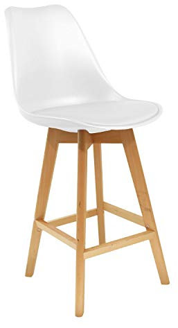 The Concept Factory Bar Chair, Weiß