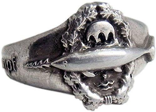 Deutscher Ring,Traditionsring der Kampfschwimmer mit Motto Lerne leiden ohne zu klagen