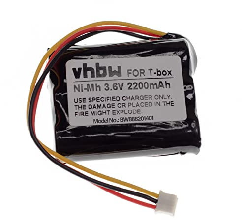 vhbw Akku kompatibel mit Tonies Toniebox Hörspielbox (2200 mAh, 3,6 V, NiMH)