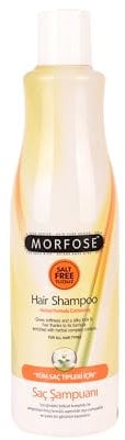 Morfose Salt Free Herbal Hair Shampoo 500ml – Salzfreies Kräuter-Shampoo für alle Haartypen – Sanfte Reinigung & seidige Weichheit