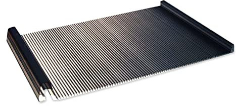 Ironlux - Kit 4 Placas de policarbonato celular reciclado Sispol gris 3 mm cubierta - Medida final 2000 x 1000 mm - Sistema de encastre machihembrado