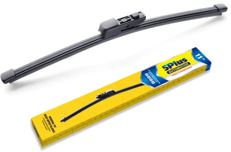 5 PLUS Rear Wiper Blade 11 Inch(A282H) Original Equipment Replacement For Volkswagen Golf 2010-2019 GTI 2021-2010 Atlas 2021-2018 And More