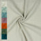 VmG-Store Musselin Double Gauze 61 Farben Meterware Stoff Tex 100 Uni (50 x 135cm) (045 I Light Sand)