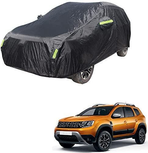 Maxure Outdoor Auto abdeckplane, für Dacia Duster Vollgarage Wasserdicht Staubdichte Wetterfest Hagelschutz UV-beständig Autoabdeckung