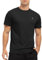 YSENTO Mens Rash Guards UV Swim Tops Rash Vest Quick Dry UPF 50+ Short Sleeve Running Sports Gym Tops(Black,M)