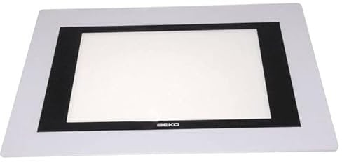 VITRE EXTERIEURE PORTE BLANCHE pour FOUR BEKO - 300150434
