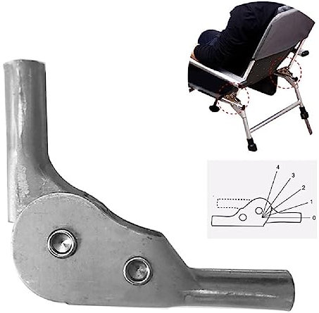 Stuhl Sofa Scharnier 180 Grad 5 Ebene Ersatzteile Metall Faltbar Heben Rückenlehne Zubehör für Tatami Sofa Bett Klappsofa Scharnier Halterung
