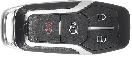 MACHSWON M3N-A2C31243800, Ersatz, Smart-Fernbedienung, schlüsselloser Zugang, 4 Tasten mit Türschlüssel, 49 Chip, für Ford für Mustang Edge 2015-2017