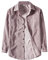 Chemise décontractée et unie en velours côtelé à manches longues pour homme - Bleu clair, Rose, XL