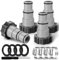 4 Stück Pool Adapter A, Schlauchadapter Pool für 32 Auf 38 mm Schlauchadapter für Pumpen Poolschlauch Adapter A, A-Serie, mit Innengewinde zum Verschrauben, Anschluss für Pool-Schlauc (4)