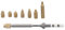 TS100/101 Lötadapter + Spitzen-Set, Lötkolbenspitzen mit M2 M2,5 M3 M4 M5 M6 M7 M8 Heatset-Einsatzspitzen