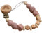 Schnullerkette mit Namen mit großer Farbauswahl für Junge & Mädchen, als Geschenk zur Geburt, Schwangerschaft, personalisiert, Baby, handmade