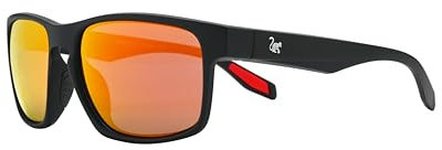 Surf Monkey Gafas de sol POLARIZADAS Hombre/Mujer | UV400 | TR90 (Naranja)