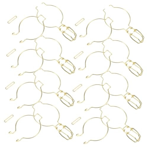 COLLBATH 12stücke Drahtklammern Für Einmachgläser Mit Breiter Öffnung Verschlussschnallenringe Drahtklemmen Für Gläser Drahtschloss Für Vorratsgläser Zubehör Für Einmachgläser