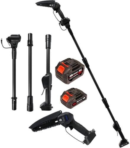 cordless pole saw long reach chainsaw pole saw long reach mini chainsaw with extension pole