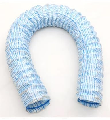 DUBTEDHOU réseau de Drainage en Acier, Tuyau de Drainage français perforé Bleu de 2 Pouces, Plusieurs Tailles(10m/32.8ft)