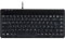Perixx PERIBOARD-409 P Kompakte Mini PS/2 Tastatur Kabelgebunden - 315x147x21mm - 1,80 Meter Kabel - QWERTZ Deutsches Layout