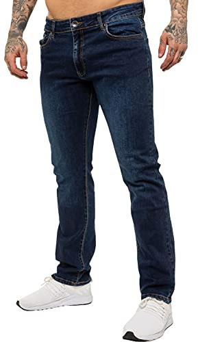 Ze ENZO KZ127 DSW 38 Long Dark Stonewash
